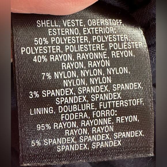 Anthropologie Maeve Riley Striped Knit Dress - Black with White - Size 16 - Picture 11 of 11